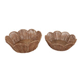 Yatesgate Brown/Tan Bowls (Set of 2)