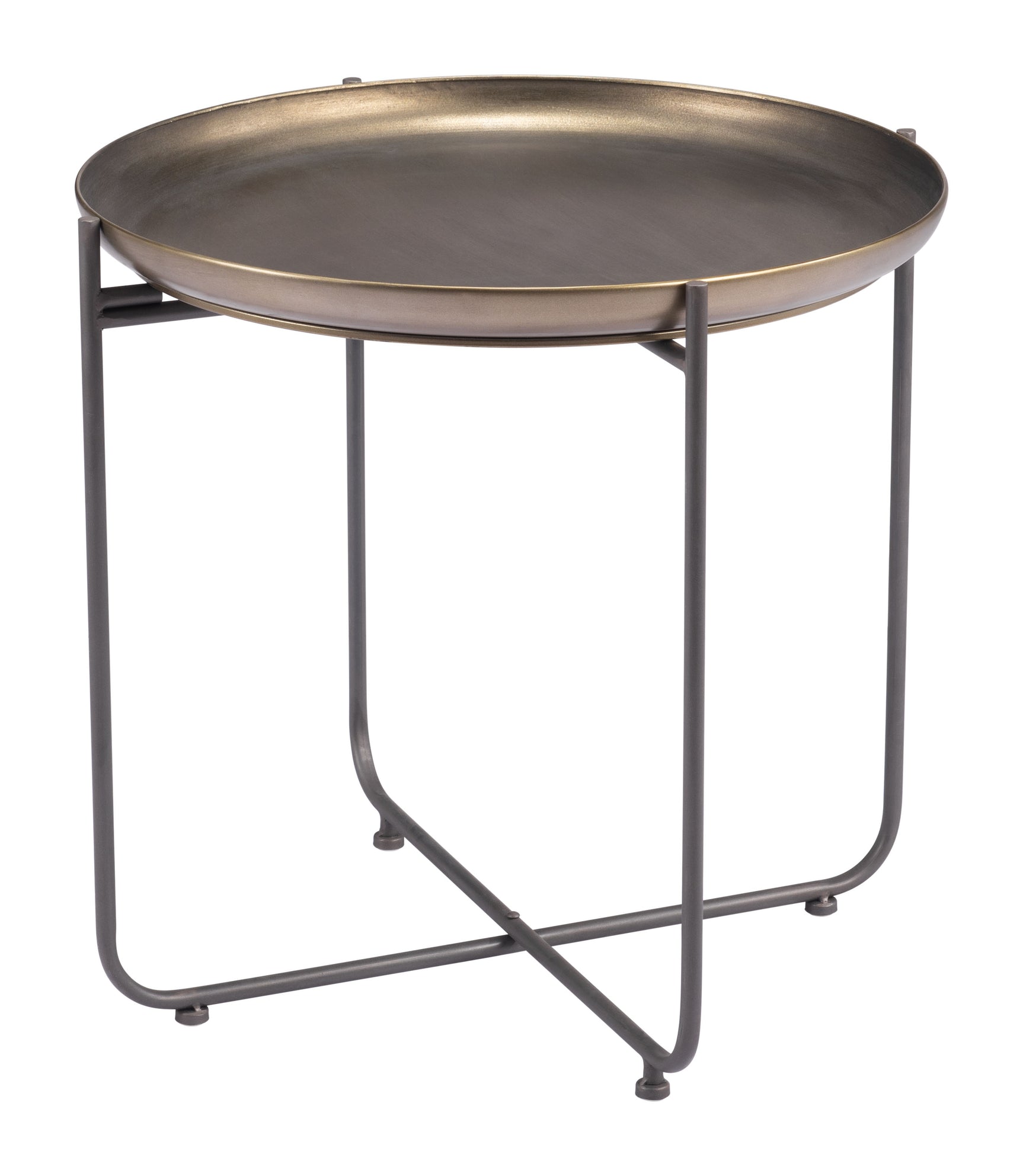 Bronson Bronze Side Table