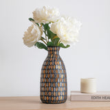 Sky Londa Copper Glass Mosaic Vase