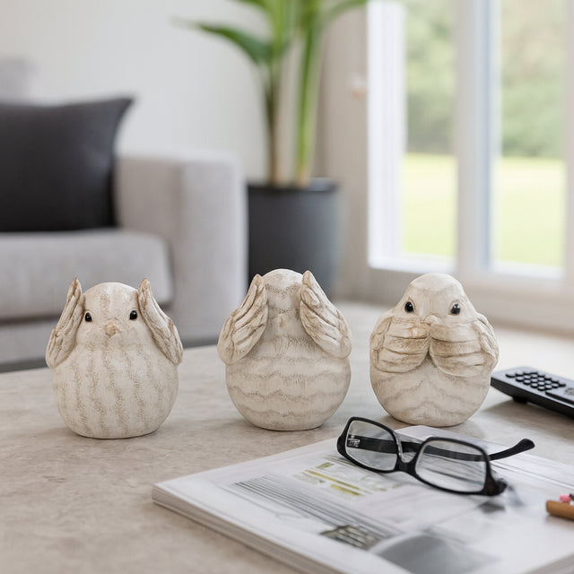 Bergengrove Ivory/Tan Decor (Set of 3)
