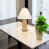 Youngstown Gold Resin Textured Table Lamp