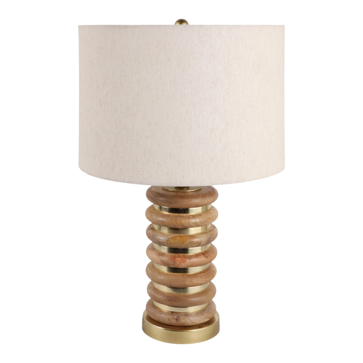 Blantonburn Brown/Gold/Ivory Lamp