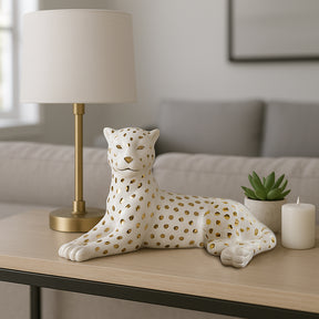 Trentonrun White/Gold Lying Down Decor