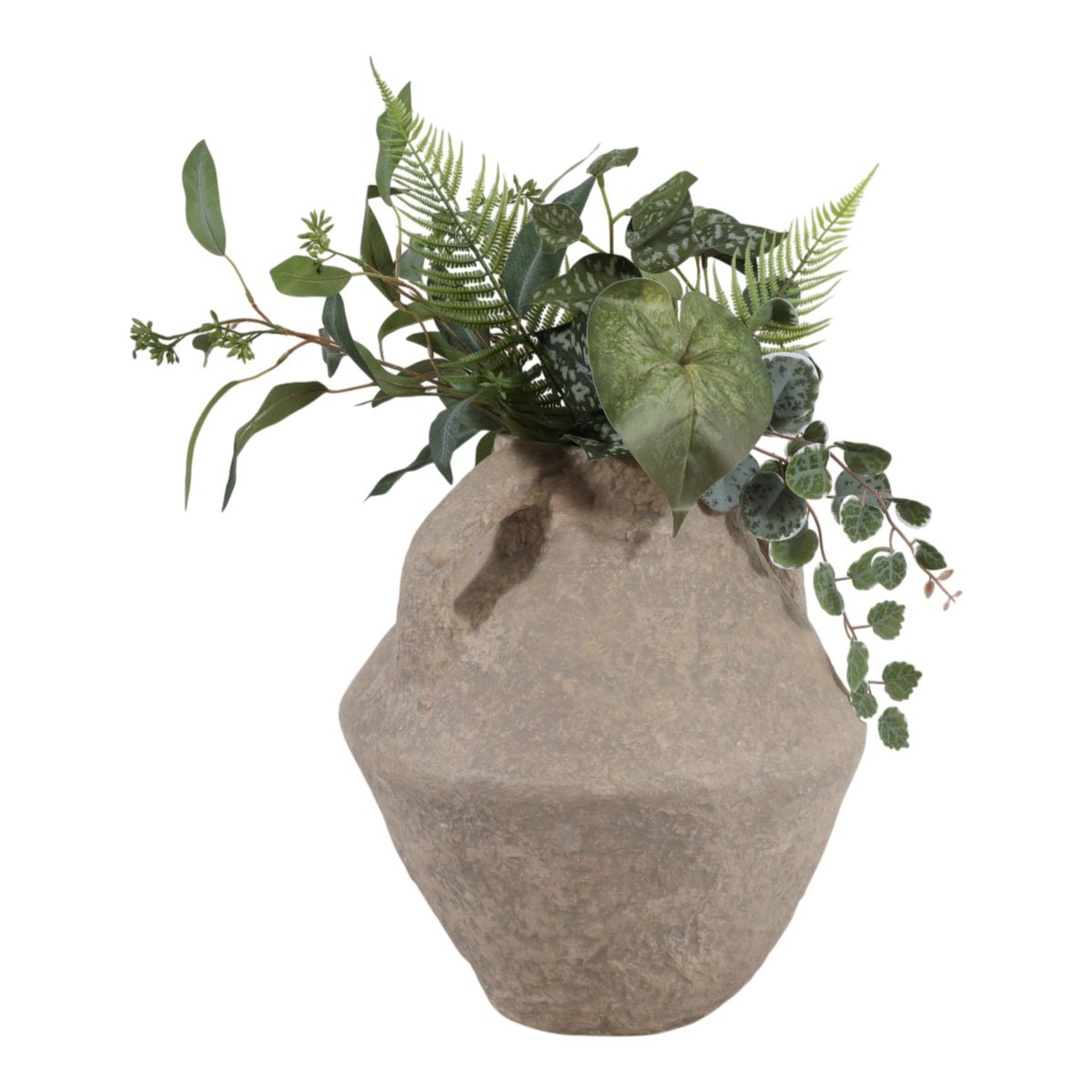 Ferris Tan/Ivory Large Vase