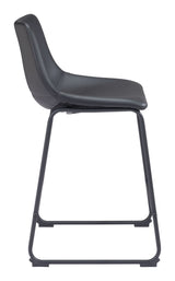 Smart Black Counter Stool (Set of 2)