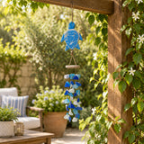Simmler Multicolor Turtle and Glass Hanging Decor