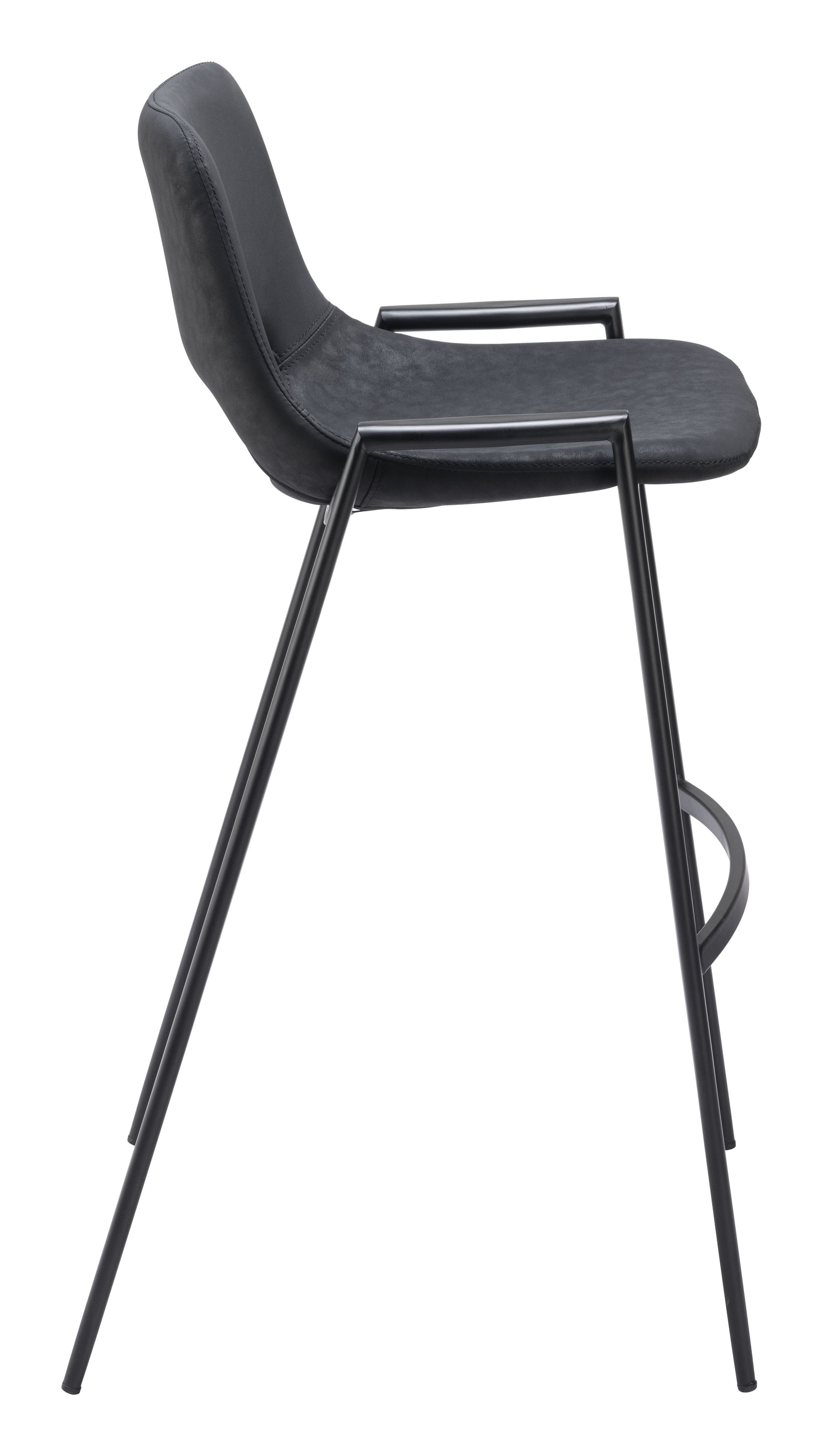 Desi Black Barstool (Set of 2)