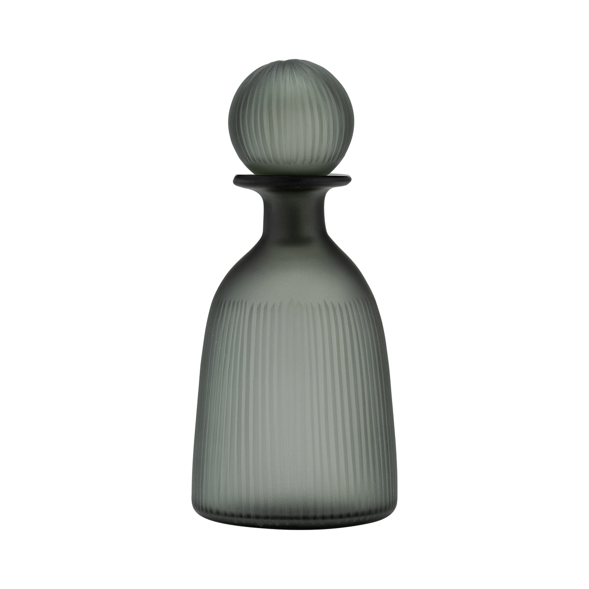 Elsa Green/Smoke Large Glass Vase