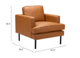 Decade Brown Armchair