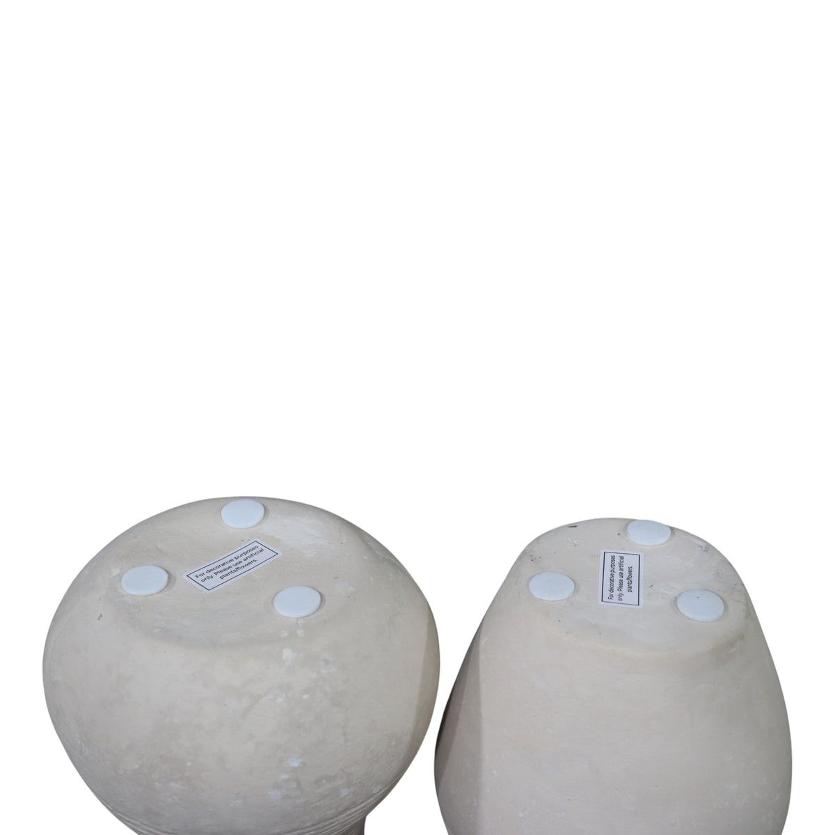 Draperfield Ivory/White Vases (Set of 2)