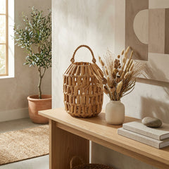 Dorris Natural Large Water Hyacinth Lantern
