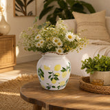 Roseoak Yellow/Ivory Vase