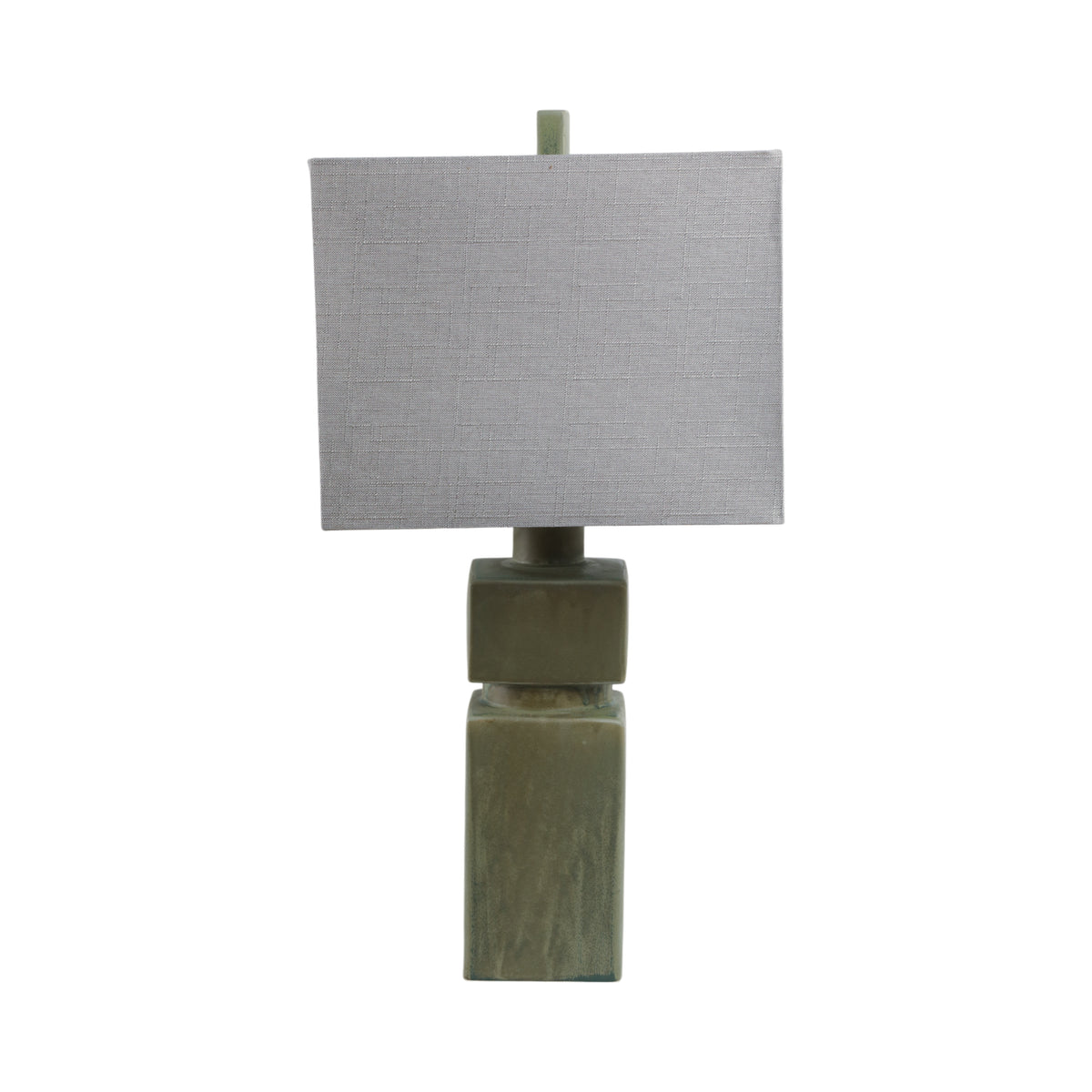 Sparkle Green Reactive Finish Table Lamp