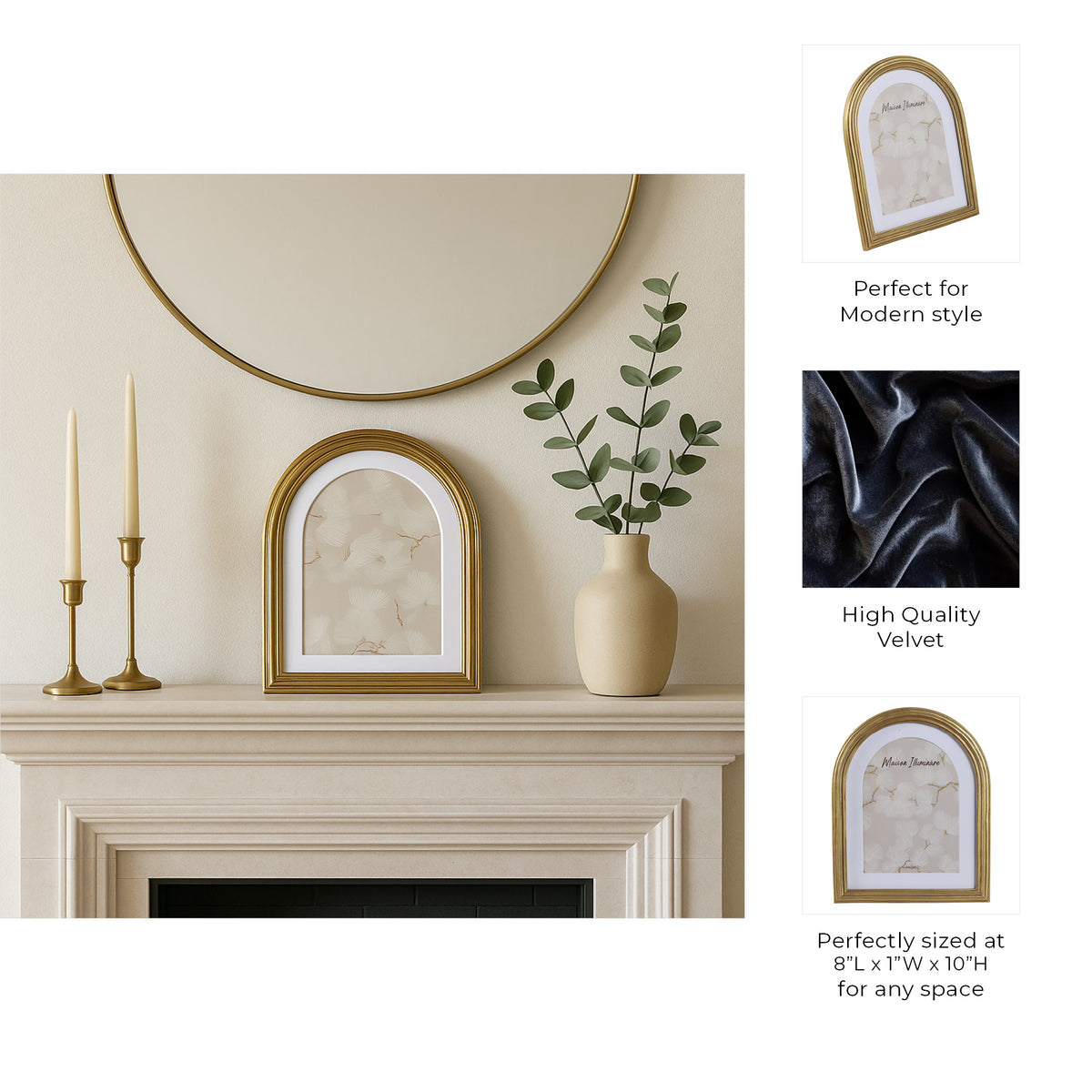Ivywood Gold Large Frame