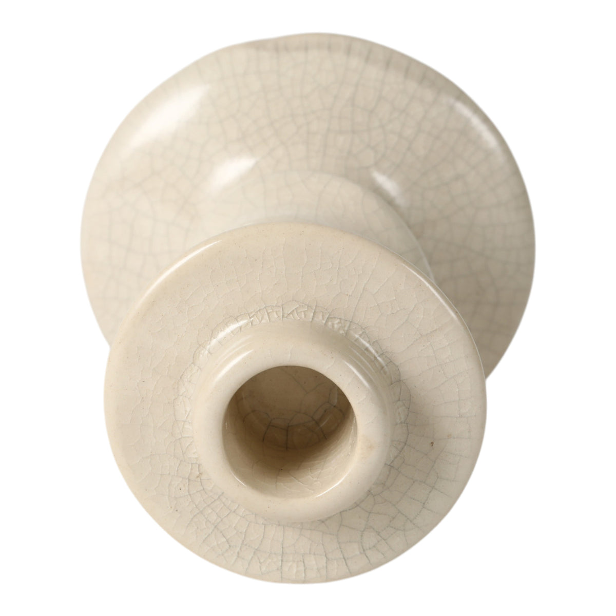 Ulmar Ivory Small Twisted Taper Holder