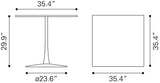 Molly White Dining Table