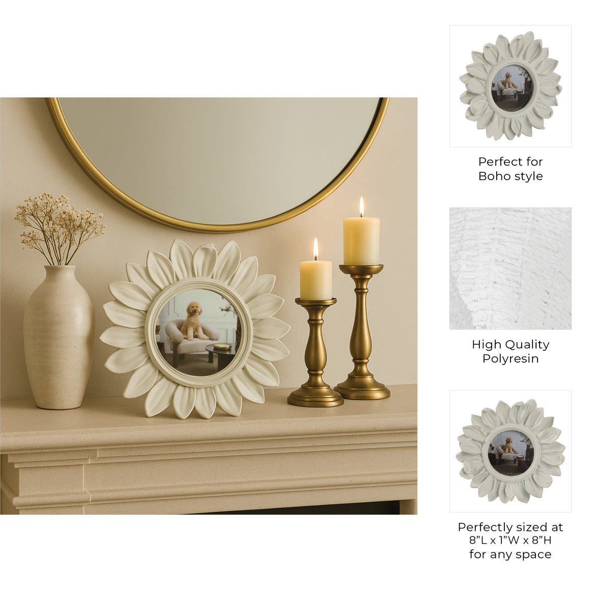 Tarabeach Ivory Frame