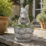 Slatemoor Gray Planter