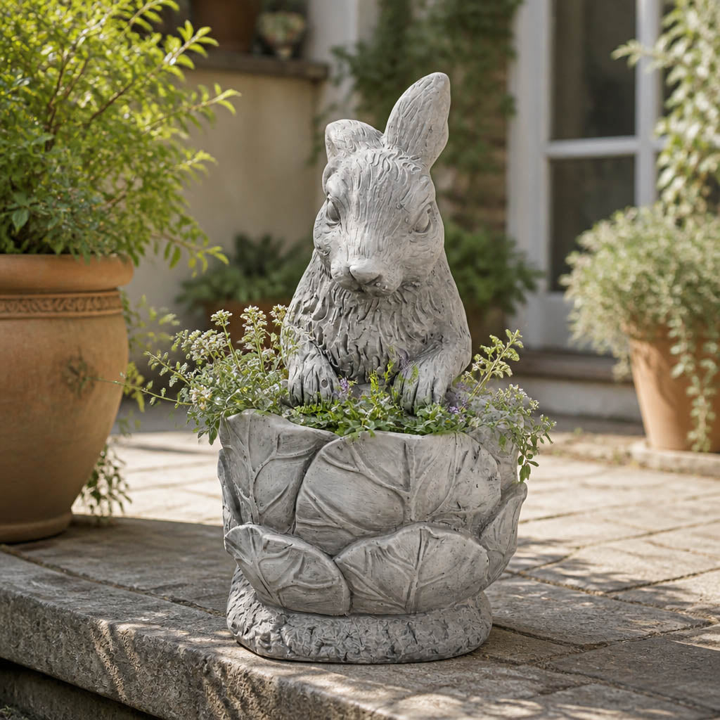 Slatemoor Gray Planter