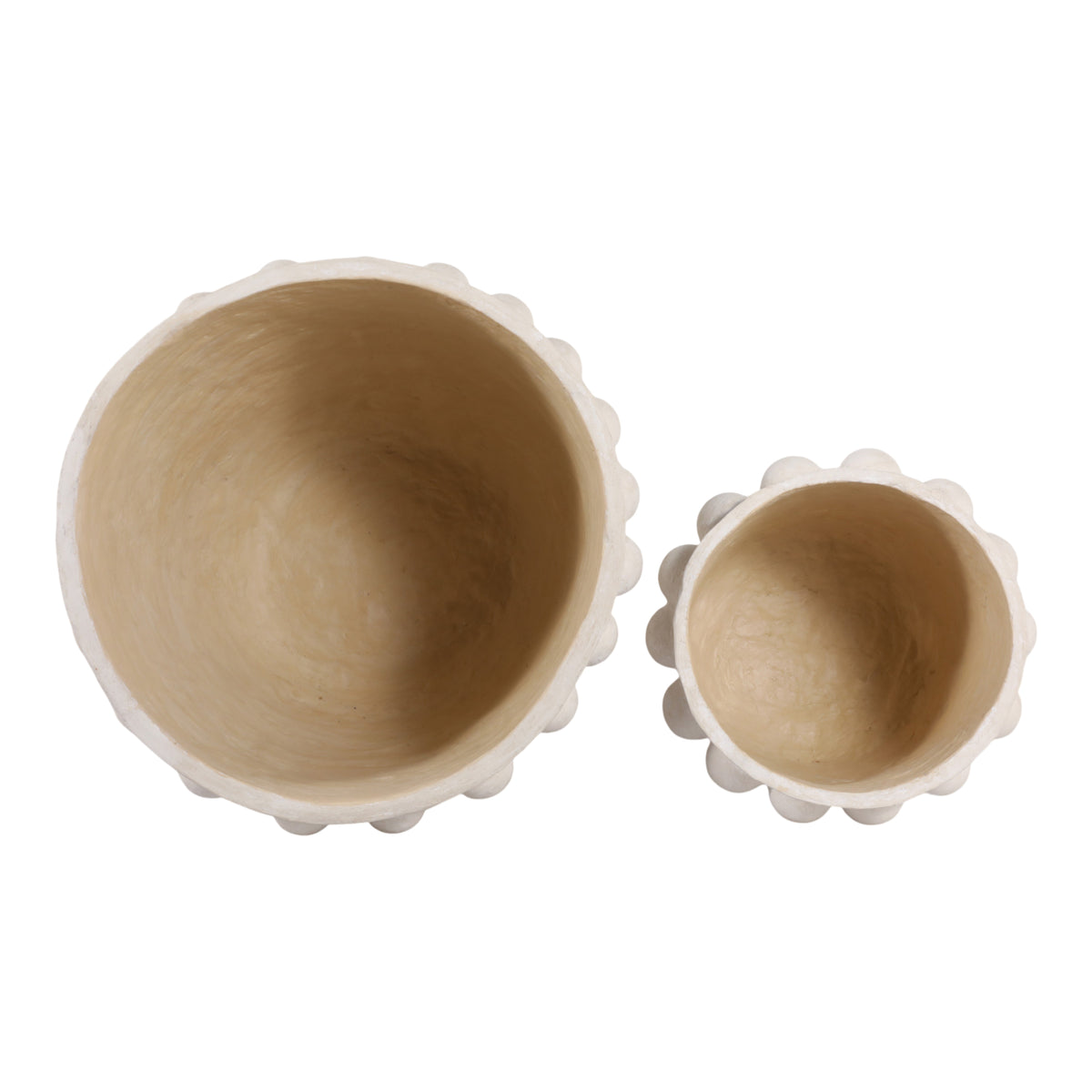 Castonburn White Planters (Set of 2)