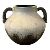 Almamill White/Brown/Ivory Small Vase