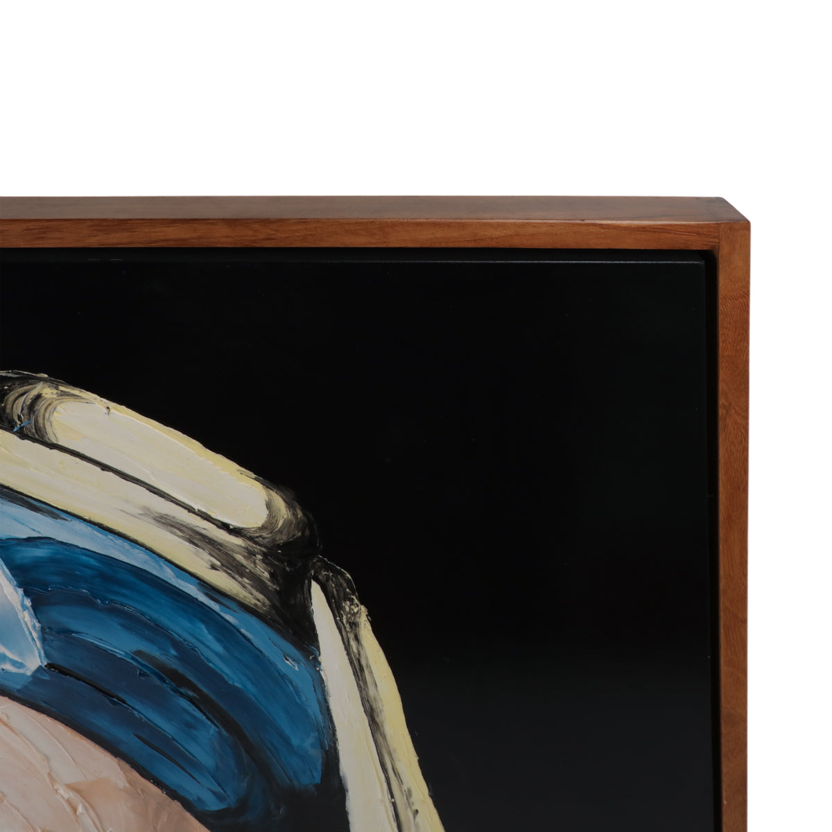 Cohenbrook Black/Blue/Yellow Wall Art
