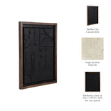 Westmorland Black/Dark Brown Paper Mache Wall Art