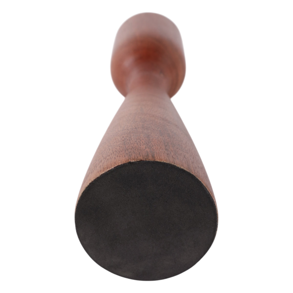 Eder Walnut Large Wood Modern Taper Holder