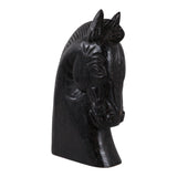 Stacy Black Trojan Horse Head Antiqued