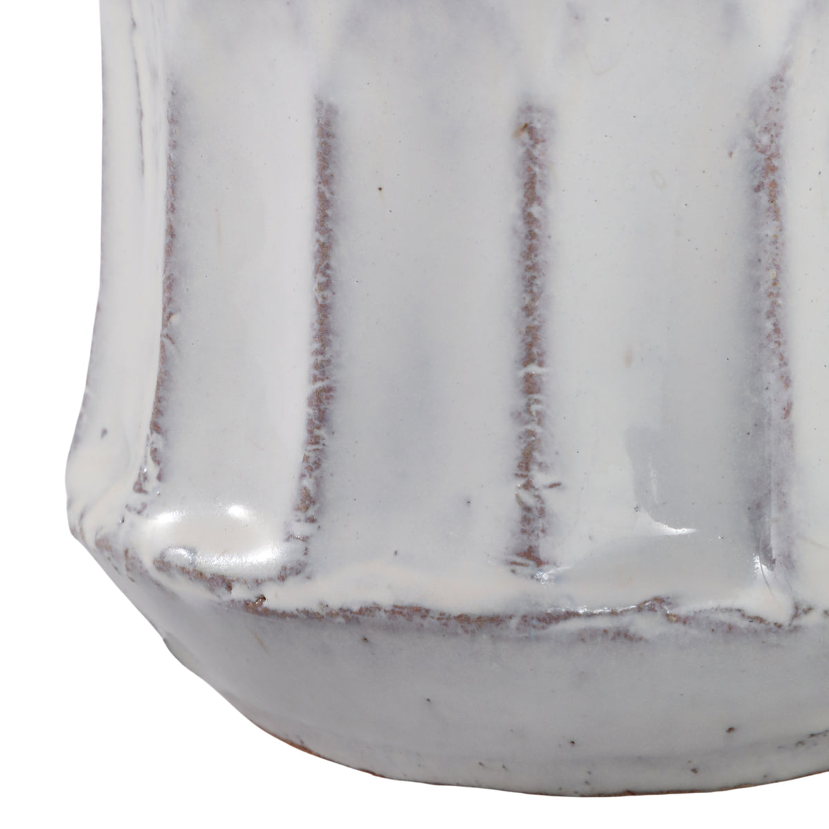 Renoville White Magnolia and Lily Fluted Candle