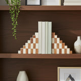 Kiragrove Ivory/Tan Bookends (Set of 2)