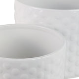 Deckerford White Planters (Set of 2)
