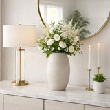 Finleyton Gray Glass Vase
