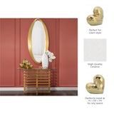 Sylvanburn Gold Ceramic Heart Large Decor