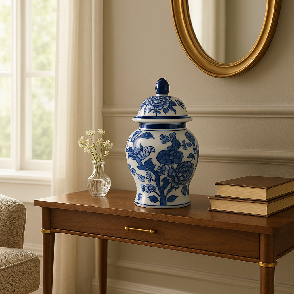 Miamoor Blue Small Chinoiserie