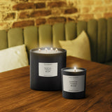 8oz Santal | Tonka | Musk Candle with Lid and Box (Inspired by Le Labo Santal® and 1 Hotel®) - Ornate Home