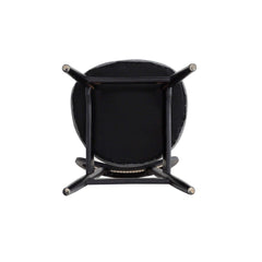 9-Piece Rockaway 70.86 Dining Set in Black with 8 Colbert Dining Chairs - Ornate Home