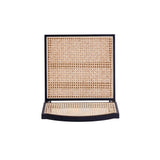 9-Piece Rockaway 70.86 Dining Set in Black with 8 Hamlet Side and Arm Chairs - Ornate Home