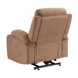 Sereno Black Power Lift Chair With Massage Heat Charging Ports And Cup-holders