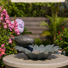Tomales Blue Daisy Bird Feeder