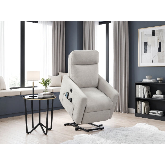 Koa Silver Power Lift Chair With Massage Heat And Charging Port