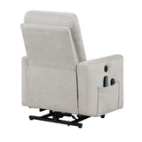 Koa Silver Power Lift Chair With Massage Heat And Charging Port