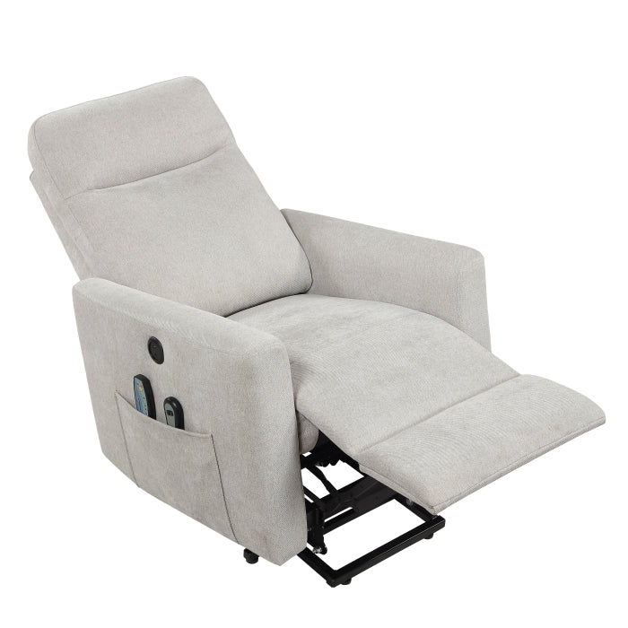 Koa Silver Power Lift Chair With Massage Heat And Charging Port