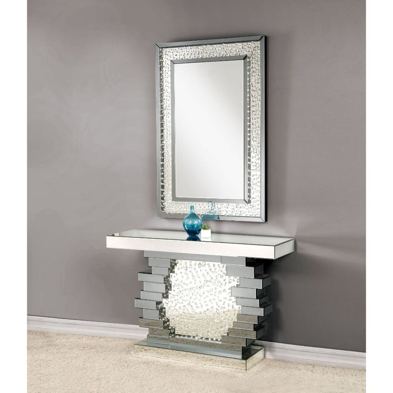 Nysa Faux Crystal Console Table - Ornate Home