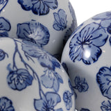 Hewittfield Blue/White Orbs (Set of 3)