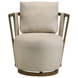 Harlowe Greige / Brown Accent Chair