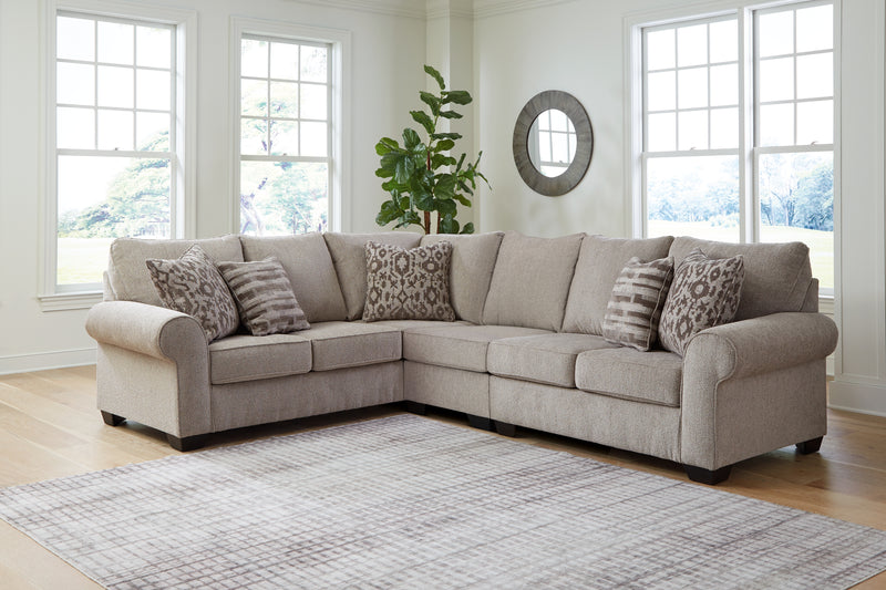 Claireah Umber 3-Piece Sectional - Ornate Home