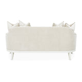 La Marisia Creamy Pearl/Tranquil Chenille Loveseat