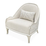 La Marisia Champagne/Tranquil Chenille Accent Chair
