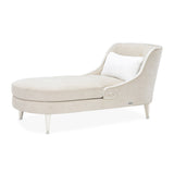 La Marisia Champagne Gold/Tranquil Chenille Chaise